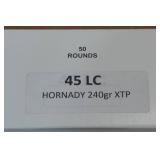 50 .45 LC 240 Gr Hornady XTP Ammo