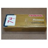 20 Federal Premium Safari .338 Win Mag 210 Gr Nosler Partition Ammo