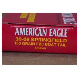 20 American Eagle .30-06 Sprg 150 Gr FMJ BT Ammo