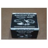 100 American Eagle .223 Rem 55 Gr FMJ Ammo