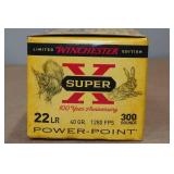 300 Winchester Super-X .22 LR 40 Gr Power-Point Ammo