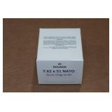 20 7.62 x 51mm (.308) 150 Gr Sierra SP BT Ammo