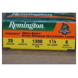 10 Remington Premier Hevi-Shot 20 Ga 3" Nitro Magnum 6 Shot Shotshells