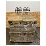 VIGORO Pallet of 12 Cases of 18" Romantic Folding Fence (18" H x 10 feet L per case)