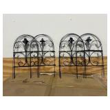 VIGORO Pallet of 12 Cases of 18" Romantic Folding Fence (18" H x 10 feet L per case)