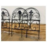 VIGORO Pallet of 12 Cases of 18" Romantic Folding Fence (18" H x 10 feet L per case)
