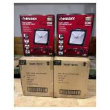 HUSKY Lot of 6- 3500 Lumen LED Work Lights
