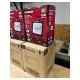 HUSKY Lot of 6- 3500 Lumen LED Work Lights