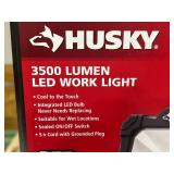 HUSKY Lot of 6- 3500 Lumen LED Work Lights