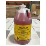 STANLEY Lot of 22 Cases of Vehicle Wash & Wax (4 one gallon jugs per case)