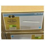 HAMPTON BAY Lot of 6- 10.63 in. 1-Light White Dimmable LED Flush Mount Lights