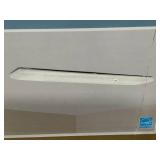 HAMPTON BAY Lot of 6- 10.63 in. 1-Light White Dimmable LED Flush Mount Lights