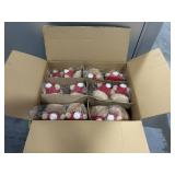 WONDERSHOP Lot of 2 Cases of- Teddy Bear Slippers (6 pairs per case)