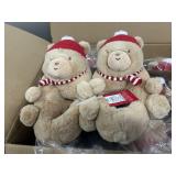 WONDERSHOP Lot of 2 Cases of- Teddy Bear Slippers (6 pairs per case)