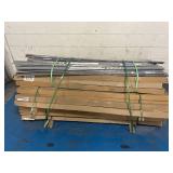 PERFORMANCE ACCESSORIES Huge Lot of- Warm Stone 0.31 in. T x 2 in. W x 78.7 in. L Vinyl 4-in-1 Molding