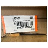 CLOSETMAID Lot of 20 Cases of- SuperSlide 144 in. L x 16 in. D White Ventilated Wire Closet Shelves (6 shelves per case)