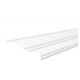 CLOSETMAID Lot of 20 Cases of- SuperSlide 144 in. L x 16 in. D White Ventilated Wire Closet Shelves (6 shelves per case)