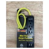Century 3plug 2 Usb Mini Portable Surge Protector Yellow (0911257.54) Century 3plug 2 Usb Mini Portable Surge Protector Yellow (0911257.54)