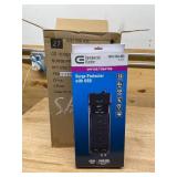 Lot of 4 - ​Commercial Electric HDC1206NCU 6 ft. Surge Protector w/ Coax & USB RJ45, Black Lot of 4 - ​Commercial Electric HDC1206NCU 6 ft. Surge Protector w/ Coax & USB RJ45, Black
