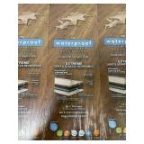 Lifeproof - Lot of 32 - American Canyon Oak 14 mm T x 7.6 in. W Waterproof Laminate Wood Flooring (13.3 sqft/case) (425.6 sqft/total) Lifeproof - Lot of 32 - American Canyon Oak 14 mm T x 7.6 in. W Waterproof Laminate Wood Flooring (13.3 sqft/case) (425.6 sqft/total)
