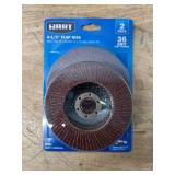 HART 4 1/5" Flap Disc 2pc 36 grit HART 4 1/5" Flap Disc 2pc 36 grit