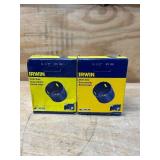 IRWIN Hole Saw 3-1/2 89MM lot of 2 IRWIN Hole Saw 3-1/2 89MM lot of 2
