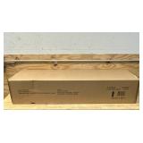 STYLEWELL Dark Charcoal 2 Drawer 1 Shelf 1 Console New STYLEWELL Dark Charcoal 2 Drawer 1 Shelf 1 Console New