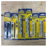 IRWIN Drill bit lot of 6 IRWIN Drill bit lot of 6