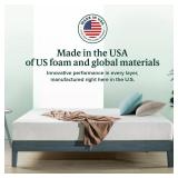 Green Tea Fresca Twin Medium Smooth Top 8 Inch Memory Foam Mattress, Made in USA Green Tea Fresca Twin Medium Smooth Top 8 Inch Memory Foam Mattress, Made in USA