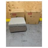 Kathy Ireland - Lot of 2 - Patio Ottoman Kathy Ireland - Lot of 2 - Patio Ottoman