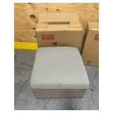 Kathy Ireland - Lot of 2 - Patio Ottoman Kathy Ireland - Lot of 2 - Patio Ottoman