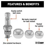 CURT 8000 lb. cap. 2-5/16 Hitch Ball Set (lot of 2) CURT 8000 lb. cap. 2-5/16 Hitch Ball Set (lot of 2)