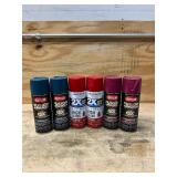 Spray paint lot of 6 Spray paint lot of 6