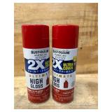 Spray paint lot of 6 Spray paint lot of 6