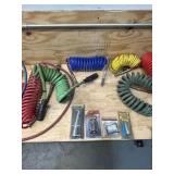 Semi trailer connector with plugs lot Semi trailer connector with plugs lot