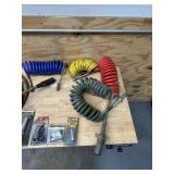 Semi trailer connector with plugs lot Semi trailer connector with plugs lot