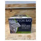 Hampton Bay 80 CFM Ceiling Mount Room Side Installation Heavy-Duty Bathroom Exhaust Fan, ENERGY STAR Hampton Bay 80 CFM Ceiling Mount Room Side Installation Heavy-Duty Bathroom Exhaust Fan, ENERGY STAR
