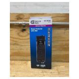 6 ft. 12-Outlet Surge Protector with Coax and USB RJ45, Black 6 ft. 12-Outlet Surge Protector with Coax and USB RJ45, Black