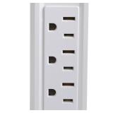 3-Outlet USB Travel Wall Tap Surge Protector, White lot of 2 3-Outlet USB Travel Wall Tap Surge Protector, White lot of 2
