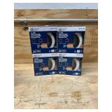 4 in. Adjustable CCT Integrated LED Recessed Light Trim Can Light with 4 Trim Color Trim Options 1000 Lumens Dimmable lot of 4 4 in. Adjustable CCT Integrated LED Recessed Light Trim Can Light with 4 Trim Color Trim Options 1000 Lumens Dimmable lot of 4