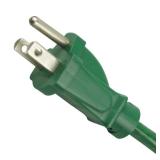 2 ft. 14/3 Light Duty Indoor/Outdoor Extension Cord with Multiple Outlet Triple Tap End, Green lot of 10 2 ft. 14/3 Light Duty Indoor/Outdoor Extension Cord with Multiple Outlet Triple Tap End, Green lot of 10