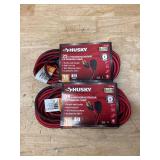 25 ft. 16/3 Medium-Duty Indoor/Outdoor Extension Cord, Red and Black lot of 2 25 ft. 16/3 Medium-Duty Indoor/Outdoor Extension Cord, Red and Black lot of 2