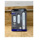 4 ft. Multiple Outlet and Wall Mounted Surge Protector Set (3-Pack) 4 ft. Multiple Outlet and Wall Mounted Surge Protector Set (3-Pack)