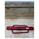 3 in. x 9 in. x 24 in. Metal Fence Post Driver 3 in. x 9 in. x 24 in. Metal Fence Post Driver