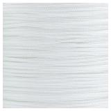 5/32 in. x 400 ft. Nylon Paracord 550 Rope - Type III Mil-Spec 7-Strand Utility Survival Parachute Cord, White 5/32 in. x 400 ft. Nylon Paracord 550 Rope - Type III Mil-Spec 7-Strand Utility Survival Parachute Cord, White