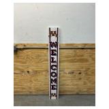Minnesota Gophers Welcome Sign, 60" H, 8" L Scratch Minnesota Gophers Welcome Sign, 60" H, 8" L Scratch