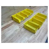 Akrobins - Lot of 8 - Plastic Storage Bins Akrobins - Lot of 8 - Plastic Storage Bins