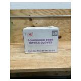 Powdered Free Nitrile Gloves LG Powdered Free Nitrile Gloves LG