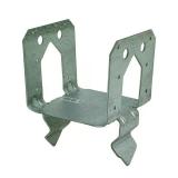Simpson Strong-Tie ZMax 5.25 in. H X 5.5 in. W 12 Ga. Galvanized Steel Post Base Simpson Strong-Tie ZMax 5.25 in. H X 5.5 in. W 12 Ga. Galvanized Steel Post Base