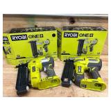 RYOBI ONE+ 18V 18-Gauge Cordless AirStrike Brad Nailer (Tool Only) RYOBI ONE+ 18V 18-Gauge Cordless AirStrike Brad Nailer (Tool Only)